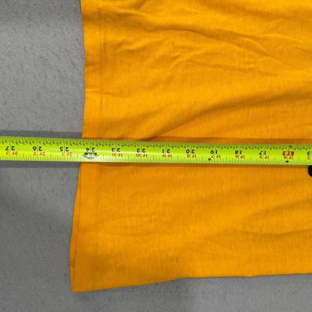 Vintage T-Shirt Kids Large Yellow 1979 Pittsburgh Steelers Ringer